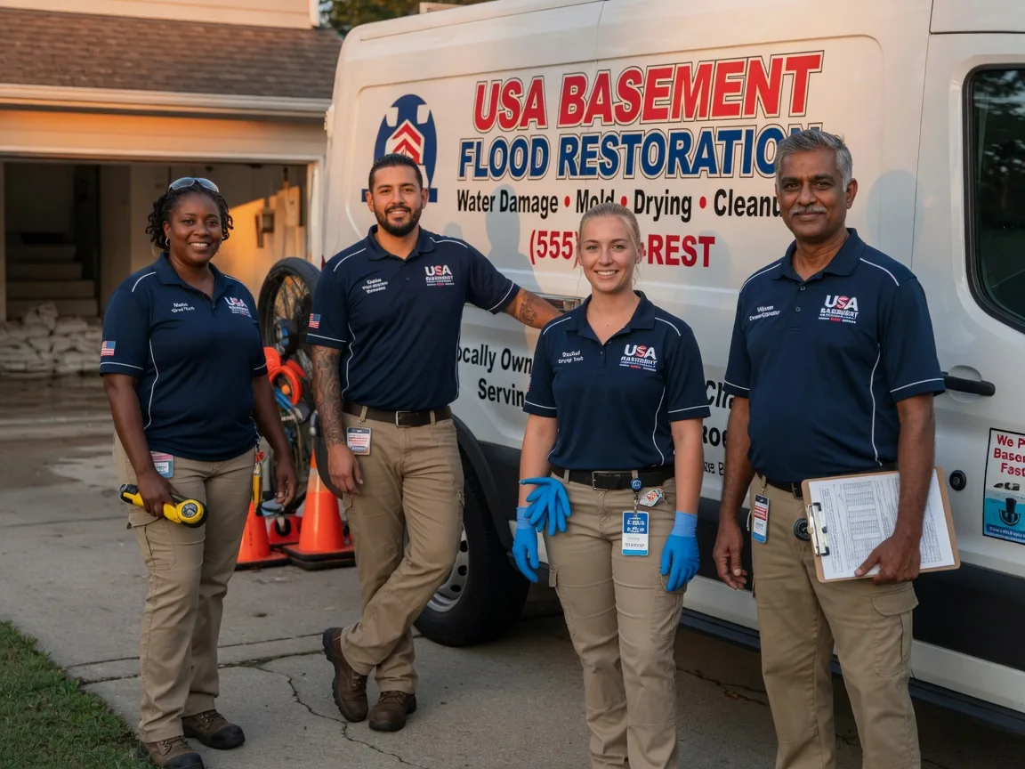 Basement Flood Cleanup company in Paris, MS